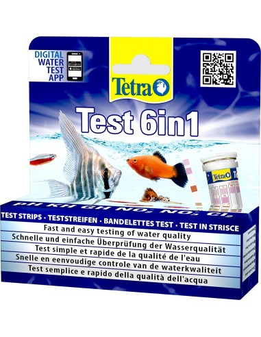 Tetra Test 6 en 1 (25 Bandelettes)