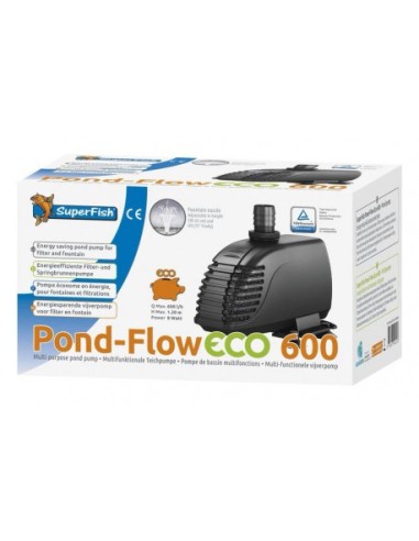 POND FLOW ECO 600 l/h  8w pompe fontaine