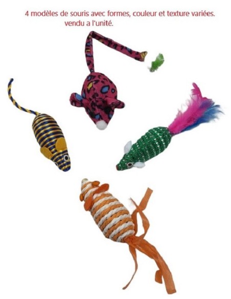JOUET CHAT SOURIS 