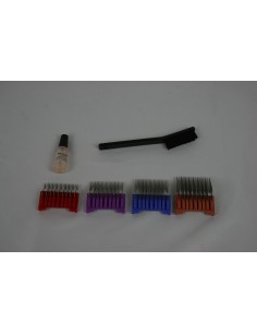 JEU DE 4 PEIGNES  BROSSE  HUILE POUR REX 1230 ET ARCO...