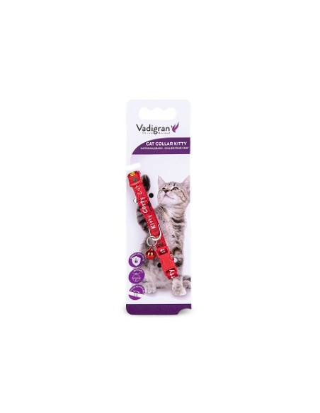 Collier Kitty Cat Rouge