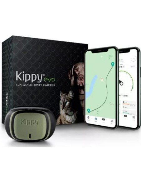 Appareil traceur GPS KIPPY EVO pour chiens et chats à placer sur le collier  de l'animal