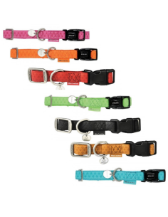 Collier Simili Cuir Mc Leather - Différents Coloris/Tailles
