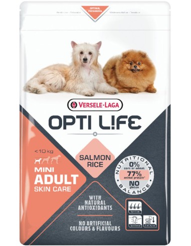 Mini Adult Skin Care - Opti-Life - Croquettes chiens adultes