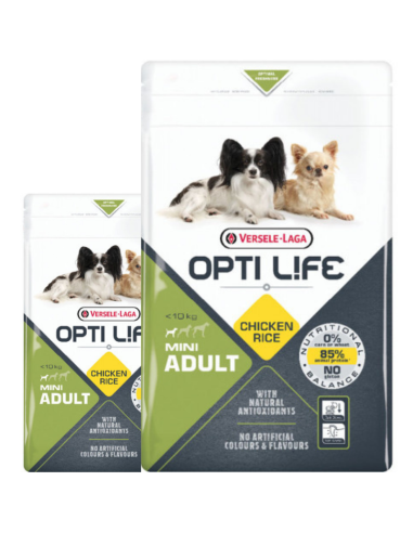 Mini Adult - Opti-Life - Croquettes chiens adultes
