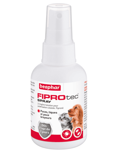 Fiprotec Spray Chiens Chats 100 ml