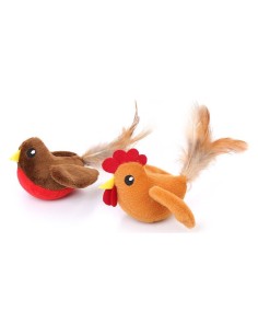 Jouet Chat Vibrant Oiseau ou Poulet