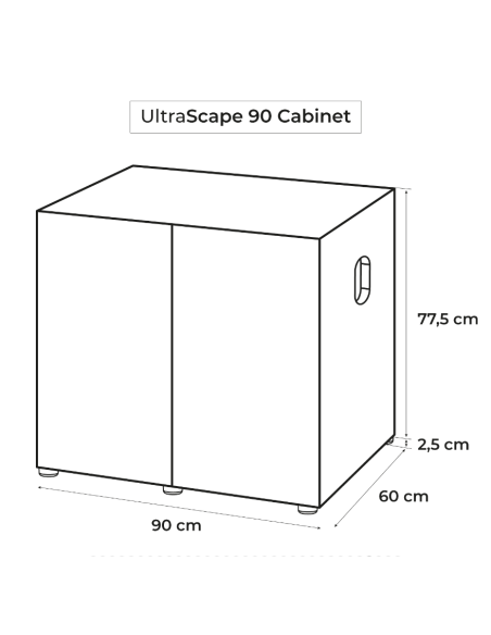 Meuble d'aquarium Ultra Scape - 65L - 243L