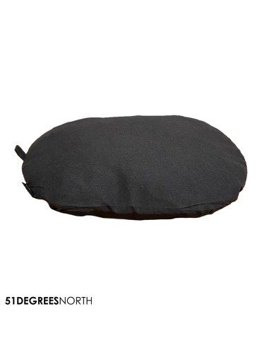 Essential - Oval Cushion Gris Foncé - Différentes Tailles