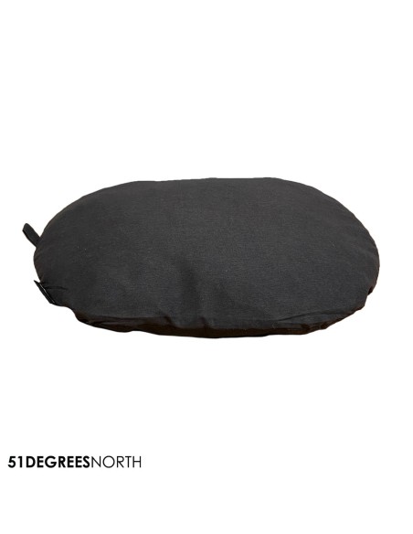 Essential - Oval Cushion Gris Foncé - Différentes Tailles