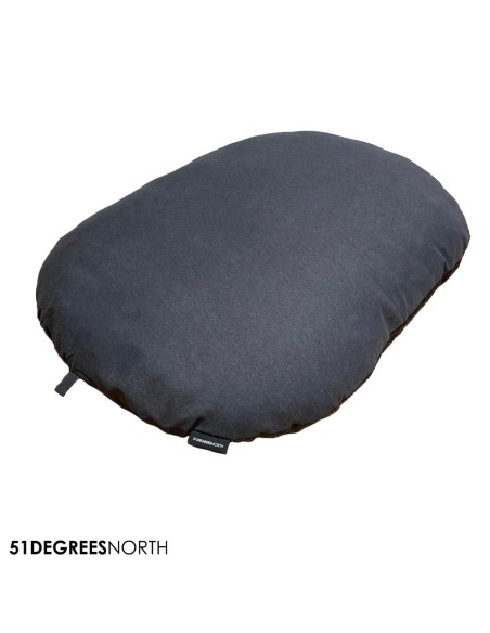 Essential - Oval Cushion Gris Foncé - Différentes Tailles