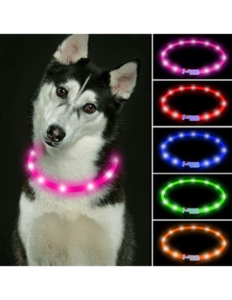 Anneau Lumineux - USB XS-XL 10mm 70cm - Différents Coloris