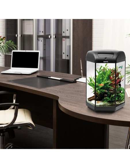 AQUARIUM HEXA SET 60 D et N NOIR