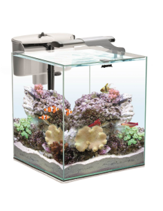 AQUARIUM SET NANO REEF DUO BLANC 49L - 35x35x40cm