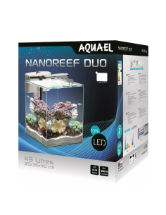 AQUARIUM SET NANO REEF DUO BLANC 49L - 35x35x40cm 2