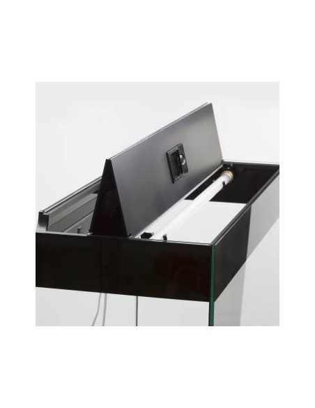 AQUARIUM SET GLOSSY CUBE D et N NOIR - 135L