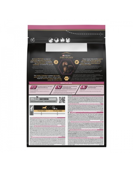 Mini Adult Sensitive Skin - Pro Plan - Croquettes chiens adultes