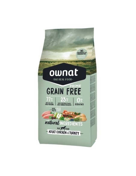 OWNAT - Chien GF Prime Adult Poulet&Dinde
