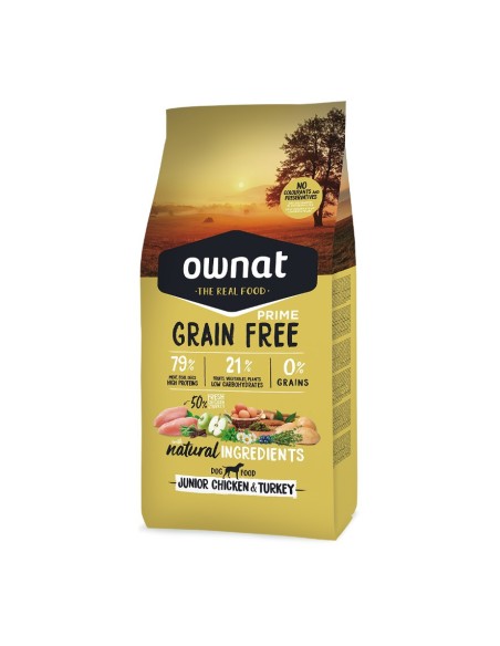 OWNAT - Chien GF Prime Junior Poulet&Dinde
