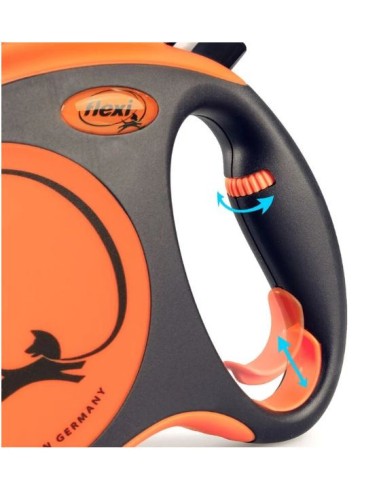 FLEXI Xtrem M - 5M SANGLE - MAX 35KG - Laisse...