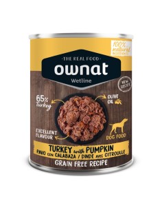 Ownat Chien Wetline Dinde et Citrouille 395gr
