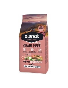 Ownat Chien GF Prime Mini Poulet et Dinde