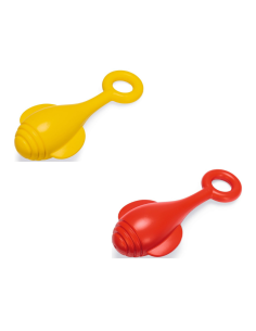 Jouet Chien TPR Bouée Volante 28cm - Jaune ou Rouge