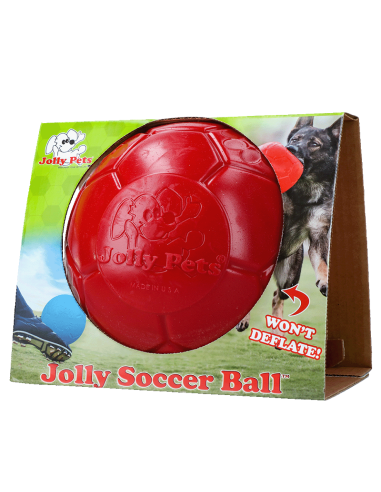 Ballon JOLLY SOCCER Rouge 15cm 