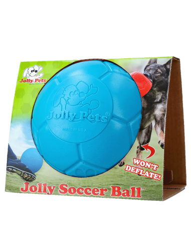 Ballon JOLLY SOCCER Bleu 20cm 