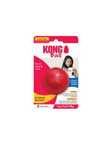 KONG Balle Rouge - Différentes Tailles