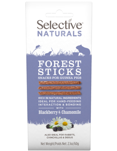 Selective Naturals - Friandises naturel rongeurs - Différents Gouts