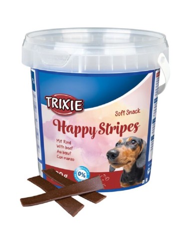 Soft Snack Happy Stripes Boeuf 500Gr
