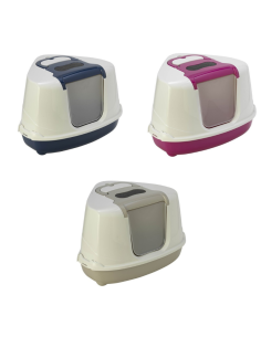 Maison de toilette d'angle 55x45x38 - Différents Coloris