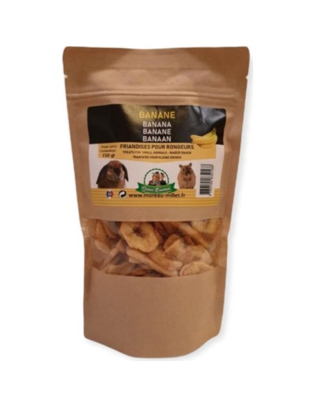 Friandise Banane Rongeurs 150gr