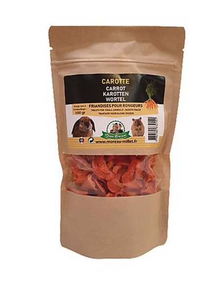 Friandise Carottes Rongeurs 100gr