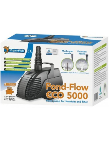 Pond Flow Eco 5000 L/H  Pompe Fontaine