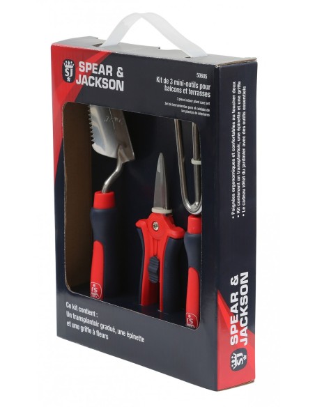 Kit de 3 Mini-Outils Balcons-Terrasses