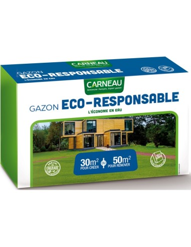 Gazon Eco Responsable 1kg 30m²