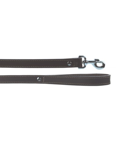 Laisse Cuir Double 1M - Différents Coloris/Largeur