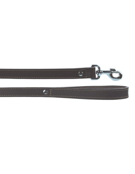 Laisse Cuir Double 1M - Différents Coloris/Largeur