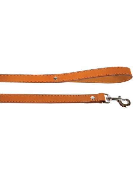Laisse Cuir Double 1M - Différents Coloris/Largeur