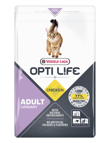 Adult Urinary Poulet - Opti-Life - Croquettes chats adultes