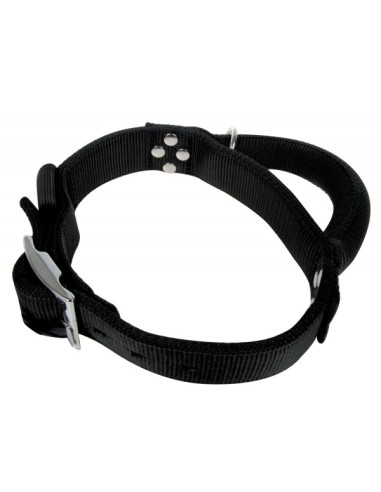 Collier Nylon A Poignee T60 Noir