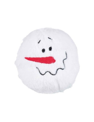 Jouet Noel Peluche Boule De Neige 10Cm Noel