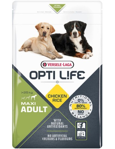 Maxi Adult 12.5Kg - Opti-Life - Croquettes chiens adultes