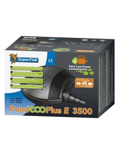 POND ECO PLUS E 3500l/h 14w pompe filtration