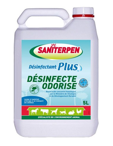 Saniterpen  5 Litres - désinfectant et odorant pour sol