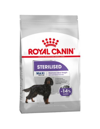 Chiens Maxi - Sterilised 12Kg - Royal Canin - Croquettes chiens adultes stérilisés