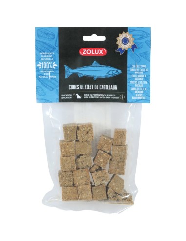 Cubes de Filet de Cabillaud 70Gr