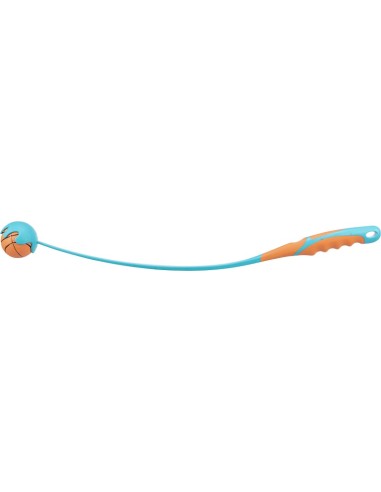 Tige Catapulte 60cm+Balle Ø6cm Orange/Pétrole